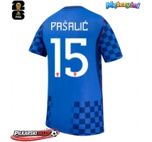 Chorwacja Mario Pasalic #15 Koszulka Wyjazdowa MŚ 2026 Krótki Rękaw
